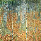 Birch Forest by Gustav Klimt